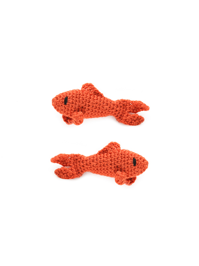 mini monica the goldfish amigurumi crochet pattern